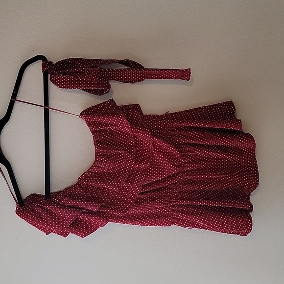 Off the shoulder red tank - Picture 4 of 4